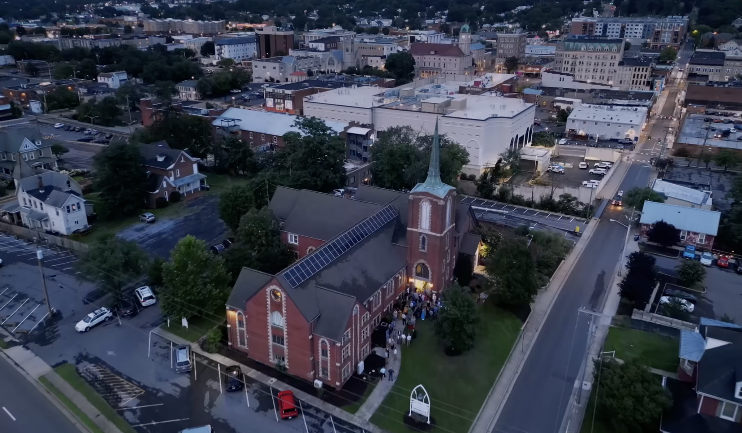 Downtown Harrisonburg Wedding